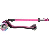 GLOBBER Elite Deluxe mit Leuchtrollen, Scooter pink/schwarz