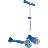 GLOBBER Primo Lights mit Leuchtrollen, Scooter blau