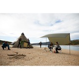 Grand Canyon Shelter ZUNI 4, Mojave Desert, Sonnensegel beige, Quadratische Form