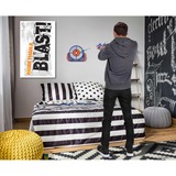 Jazwares Nerf Elite Digital Zielscheibe blau/grau