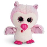 NICI Glubschis Schlenker Eule Princess Holly, Kuscheltier rosa/creme, 15 cm