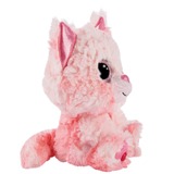 NICI Glubschis Schlenker Katze Dreamie, Kuscheltier rosa, 15 cm
