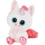 NICI  Glubschis Schlenker Einhorn Milky-Fee, Kuscheltier weiß/rosa, 25 cm