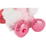 NICI  Glubschis Schlenker Einhorn Milky-Fee, Kuscheltier weiß/rosa, 25 cm
