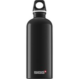 SIGG Alu Traveller 0,6 Liter, Trinkflasche schwarz