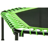Salta Fitness Trampolin, Fitnessgerät schwarz/grün, sechseckig, 140 cm