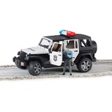 bruder 02526 Jeep Wrangler Unlimited Rubicon Polizeifahrzeug , Modellfahrzeug mit Polizist 