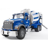 bruder 02814 MACK Granite Betonmisch-LKW, Modellfahrzeug blau/weiß