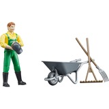 bruder 62610 Figurenset Landwirt mit Zubehör, Spielfigur 