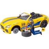 bruder RAM 2500 Power Wagon und Roadster Bruder Racing Team, Modellfahrzeug 