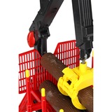 bruder Rückeanhänger mit Ladekran, Modellfahrzeug 