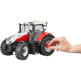 bruder Steyr 6300 Terrus CVT, Modellfahrzeug weiß/rot