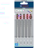 Bosch PRO Plastics PVC and PMMA clean Stichsägeblatt T 302 H, 132mm 5 Stück