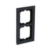 Busch-Jaeger Abdeckrahmen 2-fach, Abdeckung blau, Retail