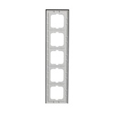 Busch-Jaeger Busch-J. Abdeckrahmen 5-fach 1725-223, Abdeckung violett, Retail