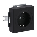 Busch-Jaeger Objektsteckdose Typ 20 EUAB-885 schwarz, Retail