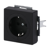 Busch-Jaeger Objektsteckdose Typ 20 EUAB-885 schwarz, Retail