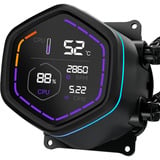 Cooler Master MasterLiquid Core Digital Nex 360 ARGB, Wasserkühlung schwarz