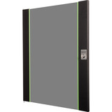Digitus Glas-Fronttür für 19" 16HE Wandgehäuse Unique Serie, Frontpanel schwarz, 16 Höheneinheiten