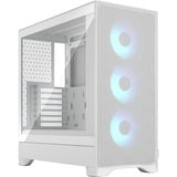 Fractal Design Pop 2 Air White TG RGB, Tower-Gehäuse weiß, Tempered Glass