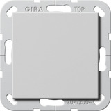 Gira Wippschalter British Standard 20 Ampere 250 Volt mit Wippe matt lackiert, 2-polig, mit Schraubklemmen grau, Retail