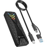 ICY BOX Spade Case 1805, Laufwerksgehäuse schwarz