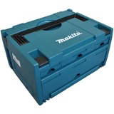 Makita MAKSTOR Modell 3.4, Werkzeugkiste blau, 4 Schubladen