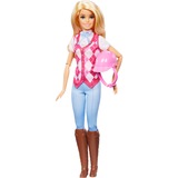Mattel Barbie Mysteries: Das geheimnisvolle Pferdeabenteuer Barbie Malibu, Puppe mit Reitkleidung und Zubehör
