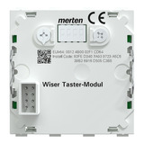 Merten Connected Taster-Modul 1-fach, System M, Typ MEG5116-0300, Wiser Programm Retail
