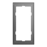 Merten D-Life Rahmen zweifach Rasiersteckdose edelstahl, Retail