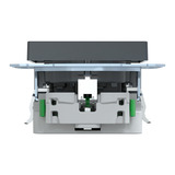 Merten Schutzkontakt Steckdose mit USB Ladegerät, Unterputz, 16 Ampere, 250 Volt, Typ F anthrazit, Retail