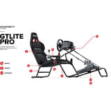Next Level Racing GTLite Pro NLR-S031, Sim Rig schwarz
