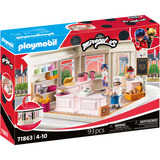 PLAYMOBIL 71863 Miraculous: Französische Bäckerei, Konstruktionsspielzeug 