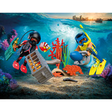 PLAYMOBIL 72078 City Action Polizeitaucher mit Schatz, Konstruktionsspielzeug 