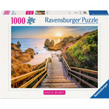 Ravensburger Puzzle Beautiful Walkways - Holztreppe zum Praio do Camillo 1000 Teile