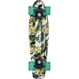 Schildkröt Retro Skateboard Free Spirit Camouflage 
