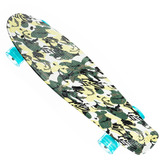 Schildkröt Retro Skateboard Free Spirit Camouflage 