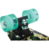 Schildkröt Retro Skateboard Free Spirit Camouflage 