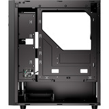 Sharkoon RGB WAVE Generalüberholt, Tower-Gehäuse schwarz, Seitenteil aus gehärtetem Glas