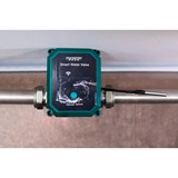 Shelly FrankEver smartes Wasserventil DN15, 1/2", Regulierventil grün