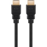 goobay Ultra High-Speed HDMI Kabel mit Ethernet, HDMI 2.1 schwarz, 3 Meter
