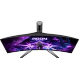 AOC OLED AGON PRO AG346UCD, Gaming-Monitor 86.4 cm (34 Zoll), dunkelgrau/schwarz, WQHD, QD-OLED, Curved, USB Hub, 175Hz Panel