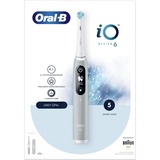 Braun Oral-B iO Series 6, Elektrische Zahnbürste grau, Grey Opal