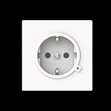 Busch-Jaeger Schutzkontaktsteckdose Safety Plus weiß, Retail