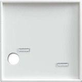 Busch-Jaeger Zentralscheibe als Abdeckung für Zugtaster weiß, Retail