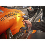 DEWALT Akku-Schlagschrauber DCF85MM2T, 18Volt, 1/4", im McLaren Design grau/schwarz, 2x Li-Ion XR Akku 4Ah, in T STAK Box