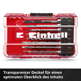 EINHELL Bohrer-Set Holz, Stein und Metall M-CASE, 16-teilig, Bohrer-Satz 