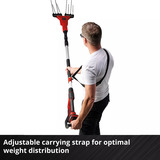 EINHELL Power X-Change Akku-Oliven-/Obstrüttler GE-FS 18/53 Li-Solo, 18Volt, Obstpflücker rot/schwarz, ohne Akku und Ladegerät, mit Teleskop-Stiel