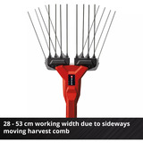 EINHELL Power X-Change Akku-Oliven-/Obstrüttler GE-FS 18/53 Li-Solo, Obstpflücker rot/schwarz, ohne Akku und Ladegerät, mit Teleskop-Stiel