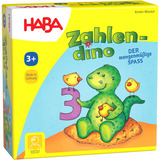 HABA Zahlendino Zahlen- und Memospiel für Kinder von 3 bis 8 Jahren, Lernspiel 